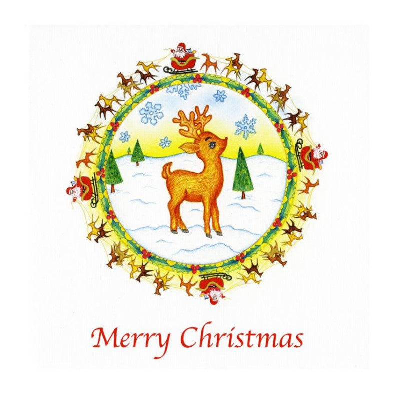 Greeting Card - Christmas - Reindeer