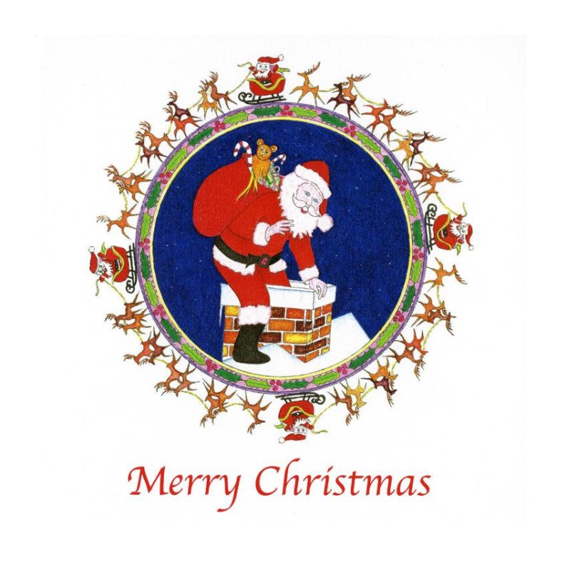 Greeting Card - Christmas - Santa