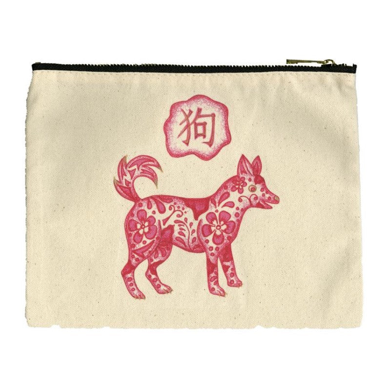 Canvas Pouch - Chinese Zodiac - Animals