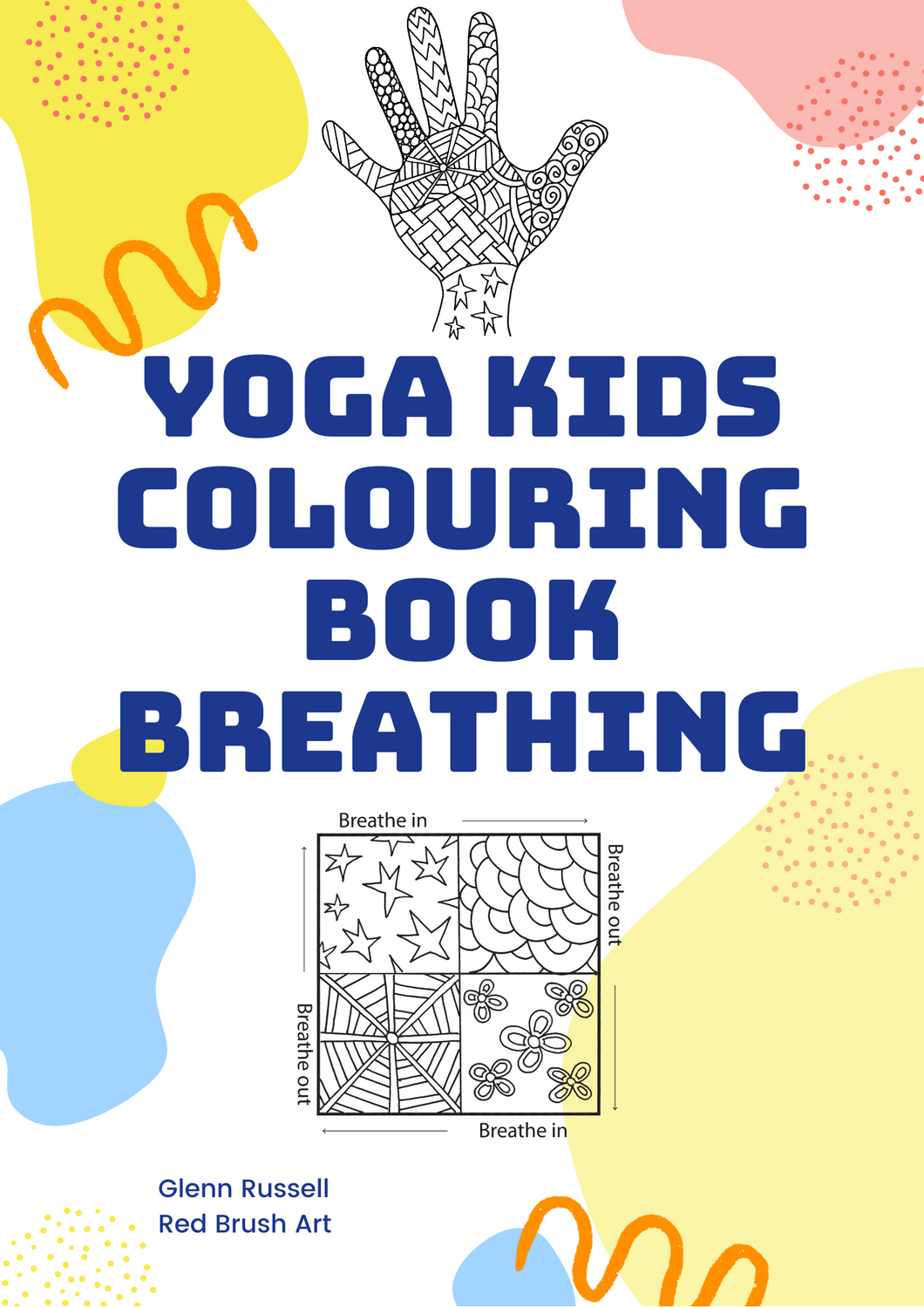 Colouring Book - Yoga Kids - Breathing