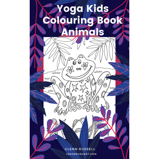 Colouring Book - Yoga Kids - Animals