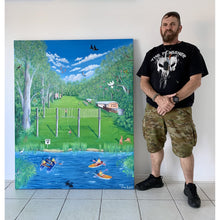 Load image into Gallery viewer, Painting - Camp X-Ray
