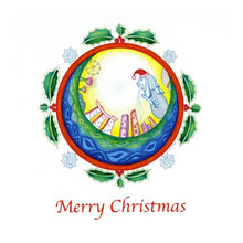 Load image into Gallery viewer, Greeting Card - Singapore Christmas - Skyline
