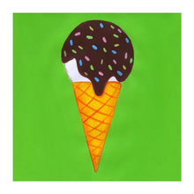 Load image into Gallery viewer, Greeting Card - Sweet Treats - Ice Cream Cone - Choc Top
