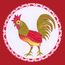 Load image into Gallery viewer, Coaster - Chinese Zodiac - Roosters - Set of Four
