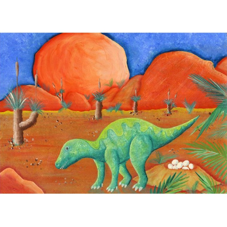 Print - Dinosaurus Alphabetus - Hadrosaurus