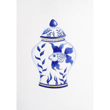 Load image into Gallery viewer, Drawing - Blue and White - Vase 2
