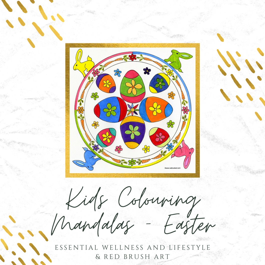 Colouring Book - Easter Mandala
