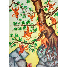 Load image into Gallery viewer, Drawing - Eight Monkeys
