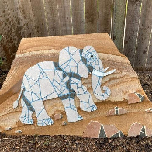 Mosaic - Elephant