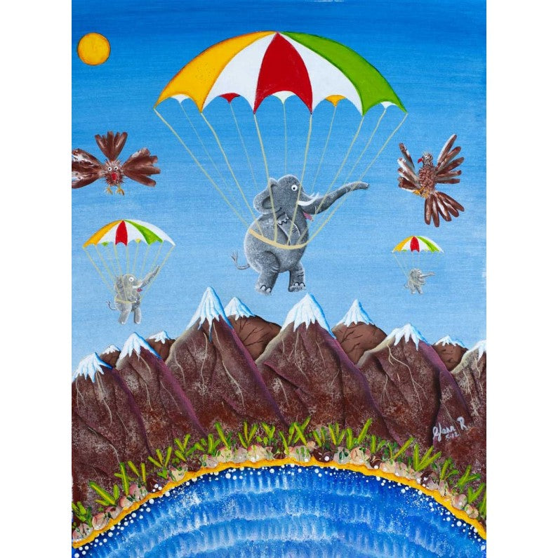 Print - Secret Life of Elephants - Bombs Away