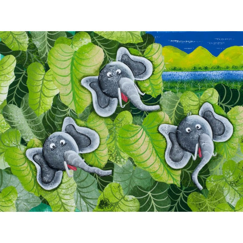 Print - Secret Life of Elephants - Elephant Ears