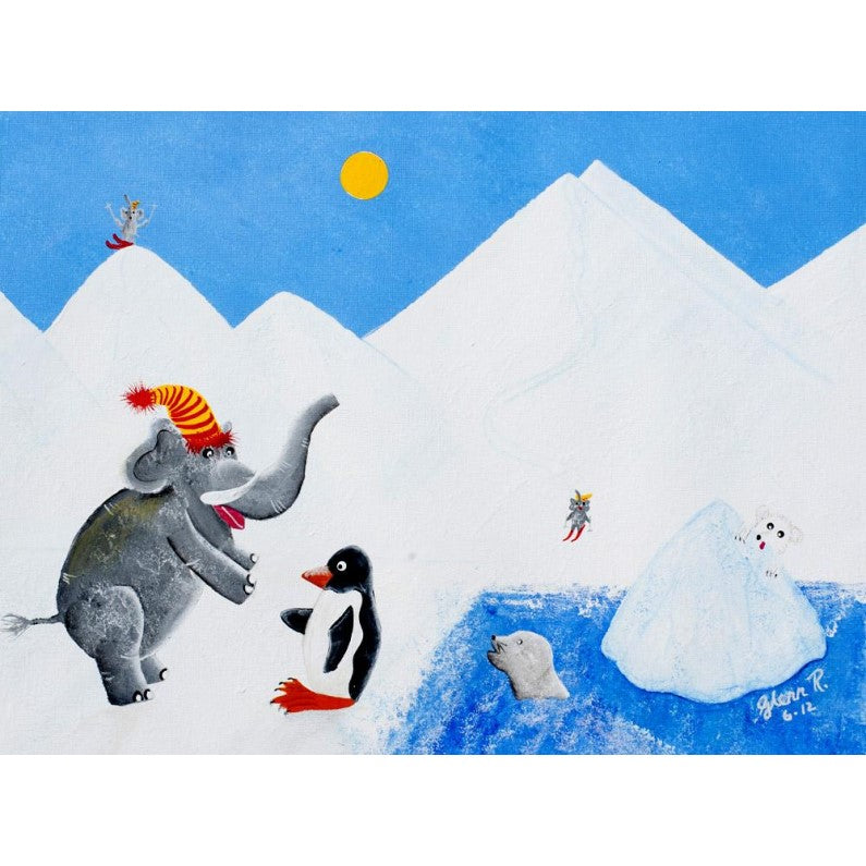 Print - Secret Life of Elephants - On the Menu