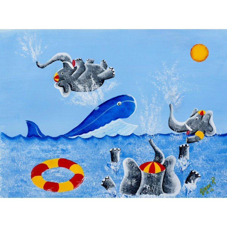 Print - Secret Life of Elephants - Whale of a Time
