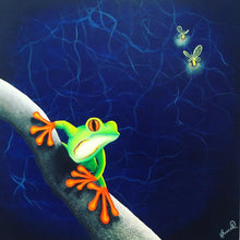 Load image into Gallery viewer, Painting - Green Tree Frog
