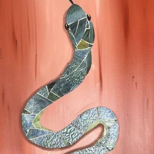 Painting & Mosaic - Meet the Cool Locals - Green Tree Snake