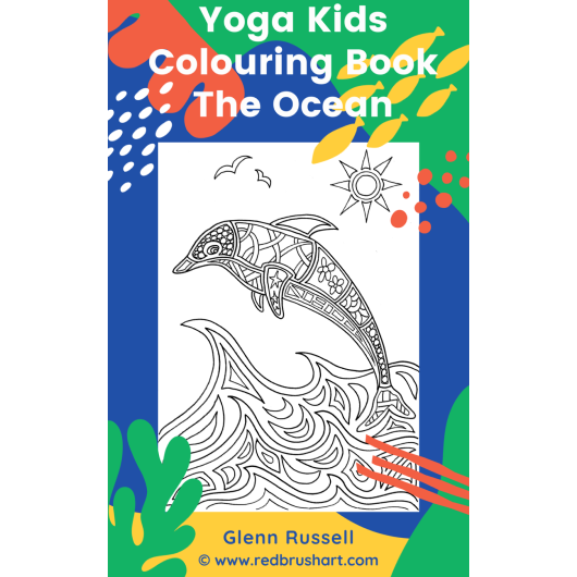 Colouring Book - Yoga Kids - The Ocean