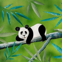 Load image into Gallery viewer, Painting - Sleeping Panda
