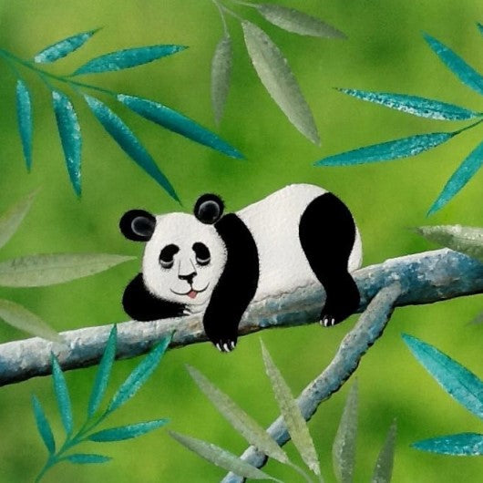 Painting - Sleeping Panda