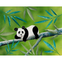 Load image into Gallery viewer, Painting - Sleeping Panda
