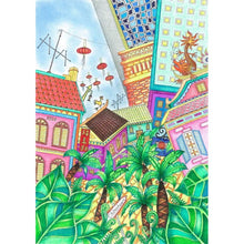 Load image into Gallery viewer, Postcard - Singapore Scenes - Set of Six
