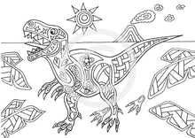 Load image into Gallery viewer, Colouring Book - Yoga Kids - Dinosaurs
