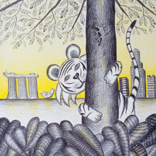 Load image into Gallery viewer, Drawing - Tiga in Singapore

