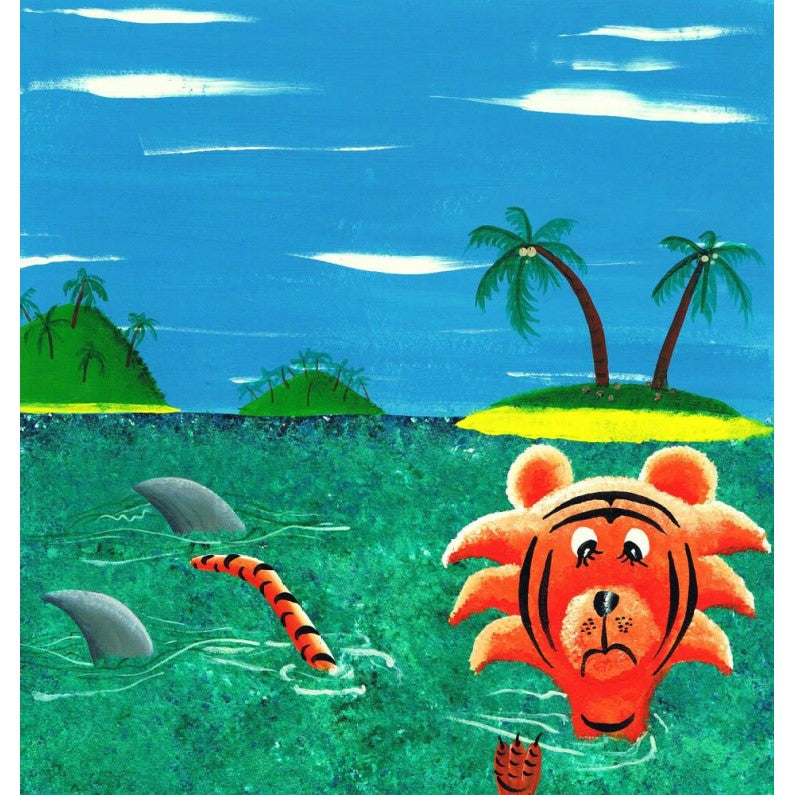 Print - Tigers Dream Too - Sharks