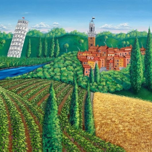 Painting - Highlights of Tuscany