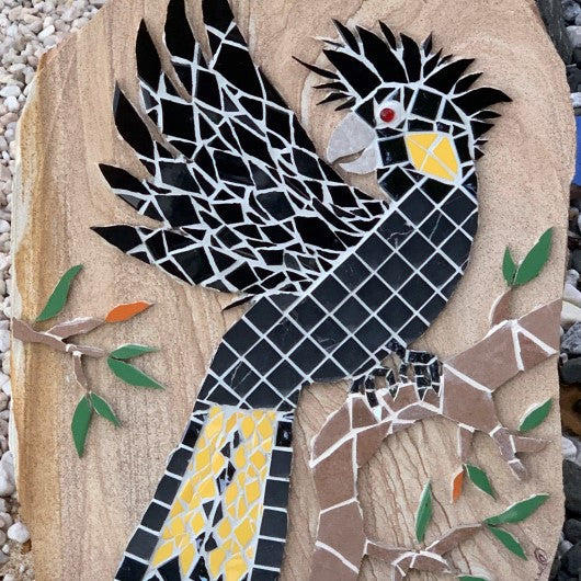 Mosaic - Yellowtail Black Cockatoo