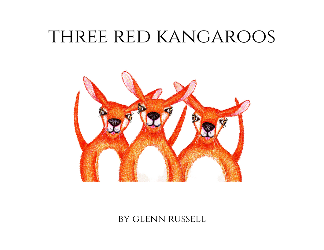 Book - Three Red Kangaroos