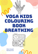 Load image into Gallery viewer, Colouring Book - Yoga Kids - Breathing
